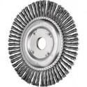 Brosse plate RBG 11506/22.2 PIPE ST 0.50 D. 115 mm épaisseur de fil 0.5 mm acier
