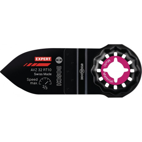 Lame multifonctions patins de ponçage Expert Sanding pointue Fine AVZ 32 RT10 Starlock BOSCH