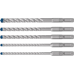 Coffret de 5x forets pour perforateur Expert SDS plus-7X (pour Béton armé, Ø 6-10 mm, Accessoire Marteau burineur)