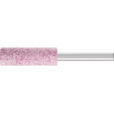 Meule sur tige STEEL D13xH40 mm 6 mm corindon supérieur ADW 46 ZY PFERD (Par 10)