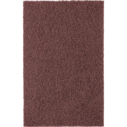 Pad à main POLINOX L224xl154 mm moyen 180 brun rouge PFERD