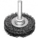 Brosse plate RBU 4009/6 ST 0.20 D. 40 mm 6 mm épaisseur de fil 0.2 mm acier 9 mm