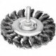 Brosse plate RBG 7012/6 ST 0.35 D. 70 mm 6 mm épaisseur de fil 0.35 mm acier 12