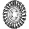 Brosse plate RBG 11512/22.2 ST 0.50 D. 115 mm épaisseur de fil 0.5 mm acier 12 m