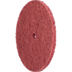 Disque abrasif en non-tissé POLINOX D. 150 mm 280 marron perçage 13 mm PFERD (Par 10)