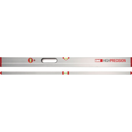 Niveau à bulles SUPERROBUST R 1000 695 ED 180cm Alu argenté ± 03mm/m BMI