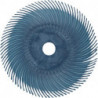Disque à brosses radiales RB-ZB Type C D.75mm K.400 bleu 20000min-¹ 3M