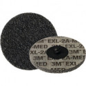 Disque compact non tissé Scotch Brite™ XL-DR D.50,8mm medium gris 22100min-¹ 3M (Par 15)