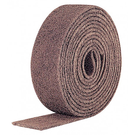 Rouleau abrasif non tissé WR-RL L.10m L.100mm very fine rouge 10m/RL 3M