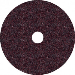Disque abrasif en non-tissé Scotch Brite™ SC-DH D. 115 mm grossière marron avec