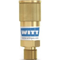 Raccord pour tuyau SK 100-1. SK 100-2 gaz combustible G 3/8 po. LH AGS corps WIT