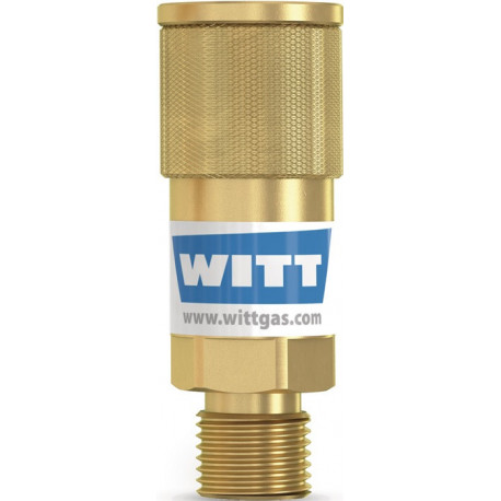 Raccord pour tuyau SK 100-1. SK 100-2 gaz combustible G 3/8 po. LH AGS corps WIT