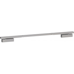 Ensemble de ferme-porte sur rail de guidage DC 700 G-CO-S blanc 9016 EN 3-6 Installation normale côté charnières
