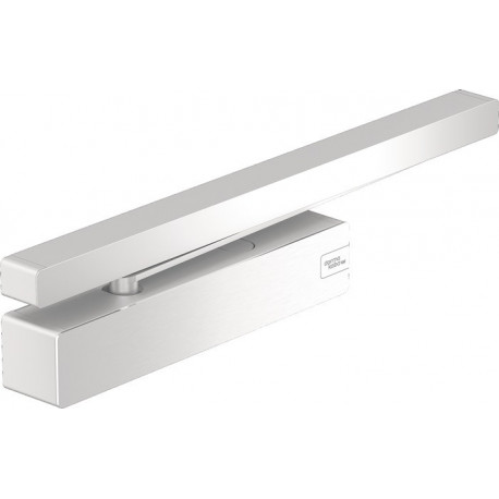 Ensemble ferme-porte TS 98 XEA EMF blanc P100 EN 1-6 Charnière de montage normal et côté opposé de la charnière.BG