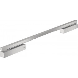 Ensemble ferme-porte TS 98 GSR/VK XEA blanc P100 EN 1-6 Installation normale côté charnières