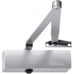 Ensemble ferme-porte TS 1500 N/F argenté EN 3-4