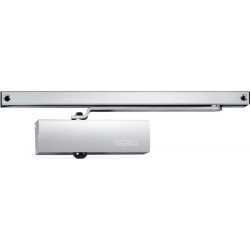 Ensemble ferme-porte TS 3000 N argenté EN 1-4 Installation normale côté charnières