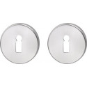 Rosace porte en acier inoxydable 055 VA F00 épaisseur.8mm BB rd.EDI
