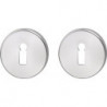 Rosace porte en acier inoxydable 055 VA F00 épaisseur.8mm BB rd.EDI