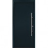 Porte d'entrée en métal PRO anthracite RAL7016 B1100mm H2100mm droite RC2 n.DIN EN1627 