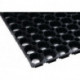Tapis circulaire en caoutchouc l. 1 m L. 1,5 m épaisseur 22 mm noir NR/SBR sans insert tissé