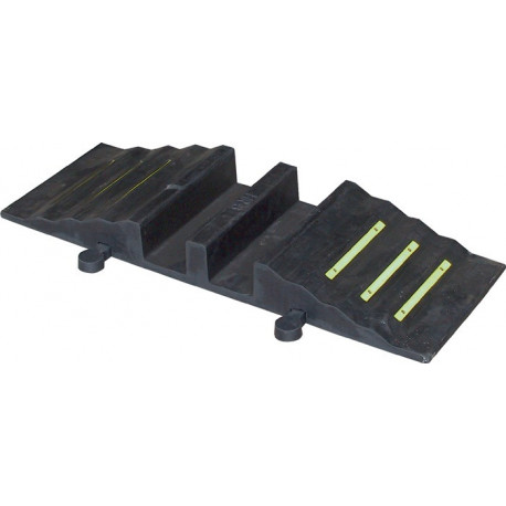 Passerelle à tuyau en caoutchouc L1010xl290xH135 mm jusquà 125 mm pour 2 tuyaux PARSCH