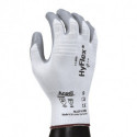 Gant HyFlex 11-800 Taille 9 blanc/gris EN 388 PSA II Nyl.avec mousse nitrile ANSELL (Par 12)