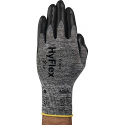 Gant HyFlex 11-801 Taille 10 gris/noir EN 388 PSA II (Par 12)