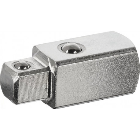 Carré traversant.Taille.1/4 pouce L.25mm avec serrure à bille GEDORE