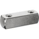 Carré traversant.Taille.3/8 pouce L.28mm avec serrure à bille GEDORE