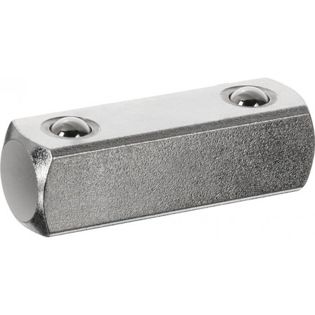 Carré enfichable, taille 1/2 pouce, 42 mm de long avec serrure à bille GEDORE