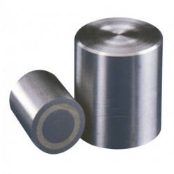 Aimant cylindrique D10xH16 mm lisse adhérence 8,5 N