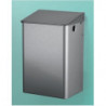 Poubelle. 6 l Acier inoxydable finement brossé