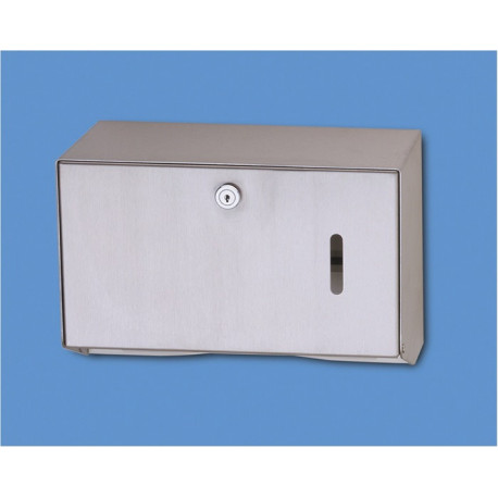 Distributeur de serviettes universel 250 avec serrure Inox