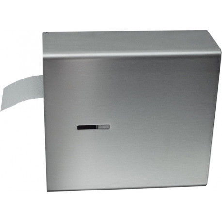 Distributeur de papier toilette CWS ObjectLine pour gros rouleau Inox