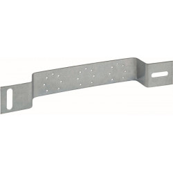 Rail de montage Multitubo en acier galvanisé 76 / 153mm courbé