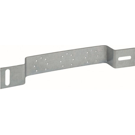 Rail de montage Multitubo en acier galvanisé 76 / 153mm courbé