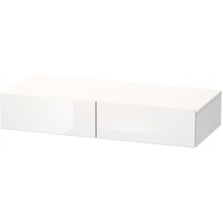 Etagère à tiroirs Duravit DURASTYLE 440x1000x150mm blanc brillant/we ma