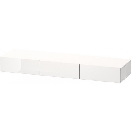 Etagère à tiroirs Duravit DURASTYLE 440x1500x150mm blanc mat/bas ma