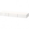 Etagère à tiroirs Duravit DURASTYLE 440x1500x150mm blanc mat/bas ma