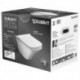Ensemble de toilette mural Duravit DURASTYLE RIMLESS nous