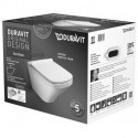 Ensemble de toilette mural Duravit DURASTYLE RIMLESS nous