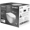 Ensemble de toilette mural STARCK 3 RIMLESS we
