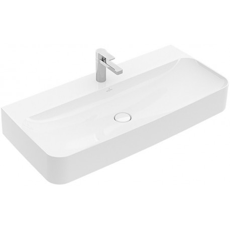 Lavabo V&B FINION sans trop-plein 1000x470mm poncé we C+