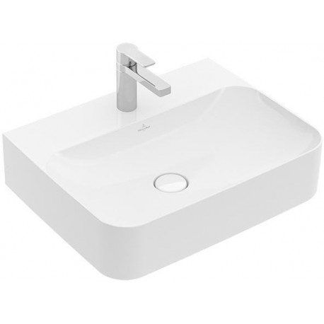 Lavabo V&B FINION sans trop-plein 600x470mm we C+