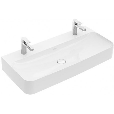Lavabo V&B FINION 1000x470mm sans trop-plein we C+