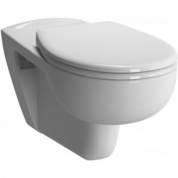 WC suspendu VitrA VITRAFLUSH CONFORMA à fond creux sans rebord 355x700mm blanc
