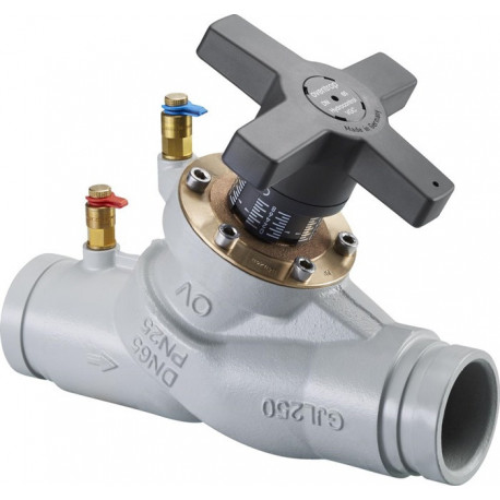 Robinet D'EQUIL.(FONTE GRISE) HYDROCONTROL G, RACC.RAINURE,DN65