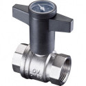 ROBINET OPTIBAL FF DN20avec THERMOMETRE