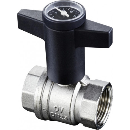 ROBINET OPTIBAL FF DN40avec THERMOMETRE